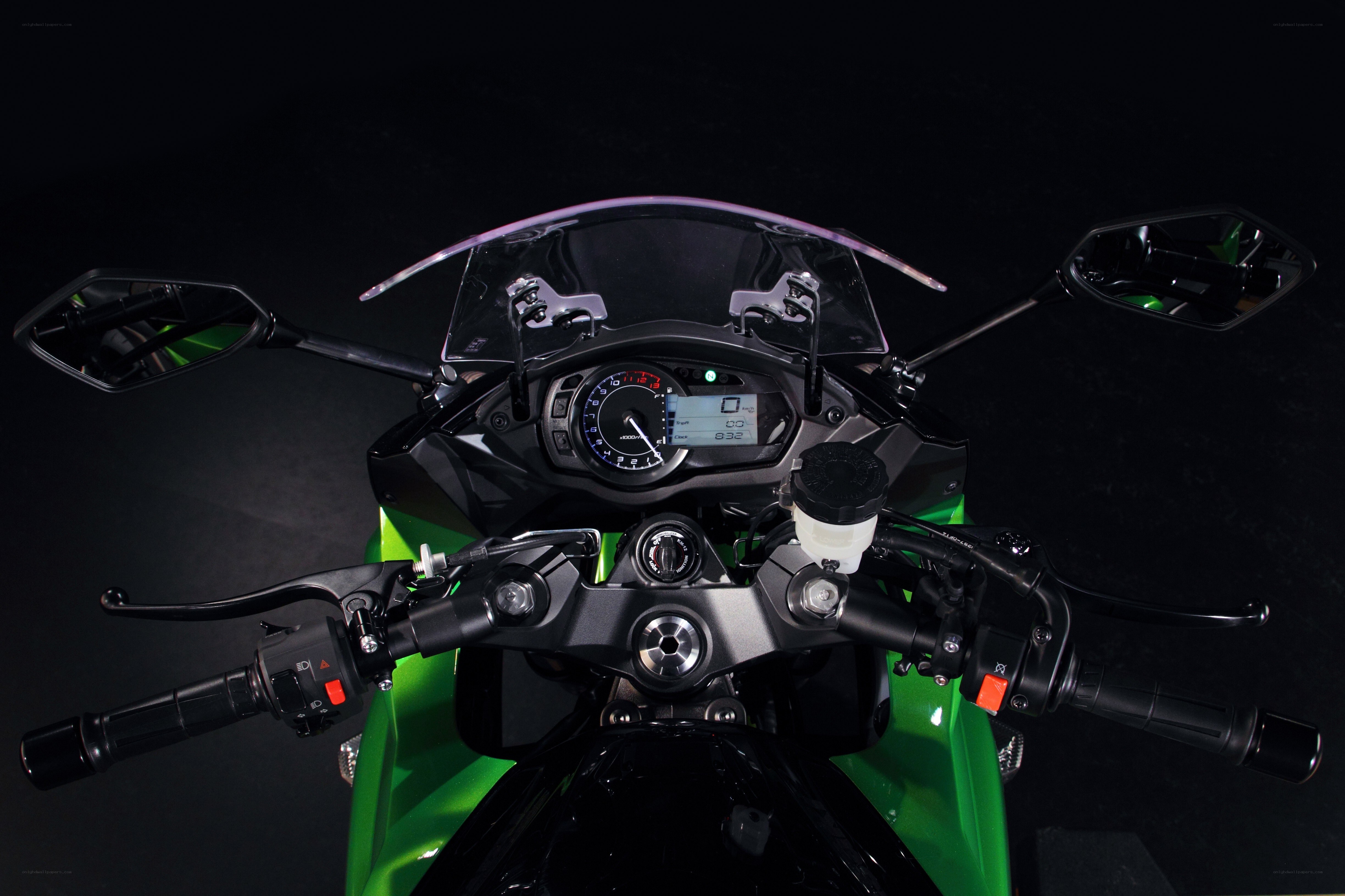 motorcycle dashboard close-up