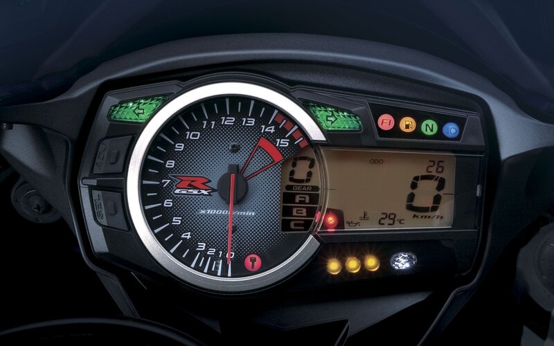 motorcycle dashboard close-up