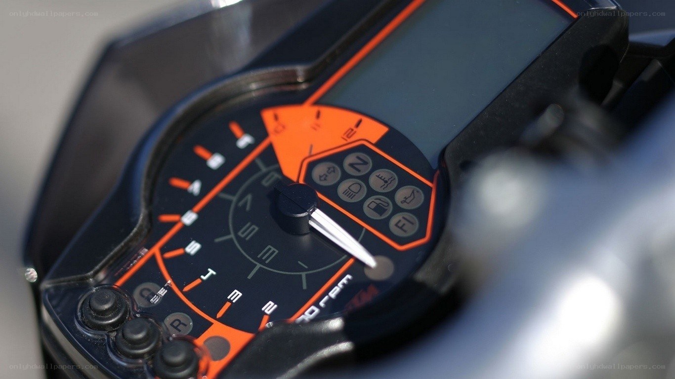 motorcycle dashboard close-up