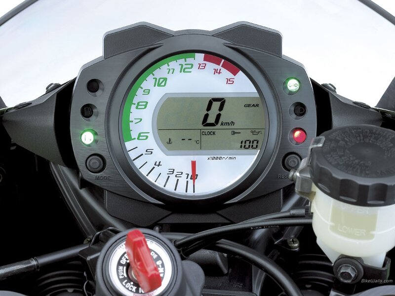 motorcycle dashboard close-up