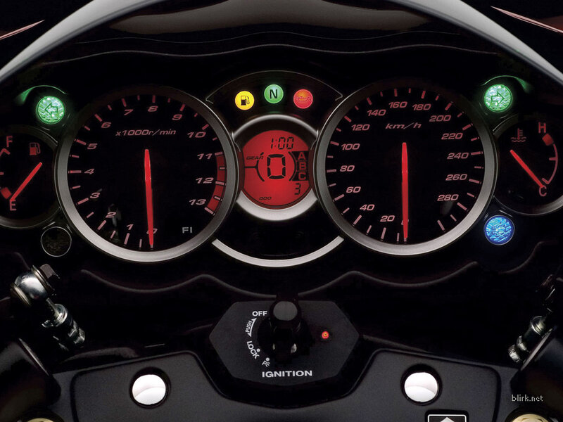 motorcycle dashboard close-up