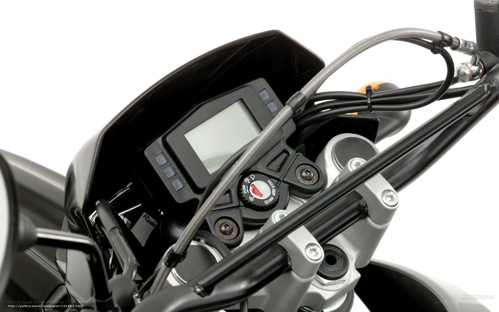 motorcycle dashboard close-up