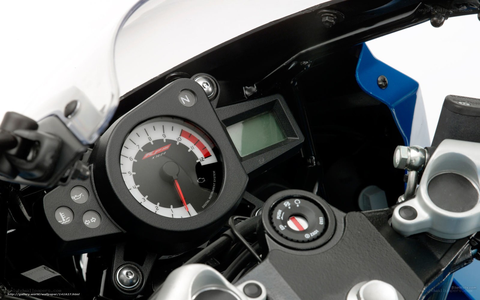 motorcycle dashboard close-up