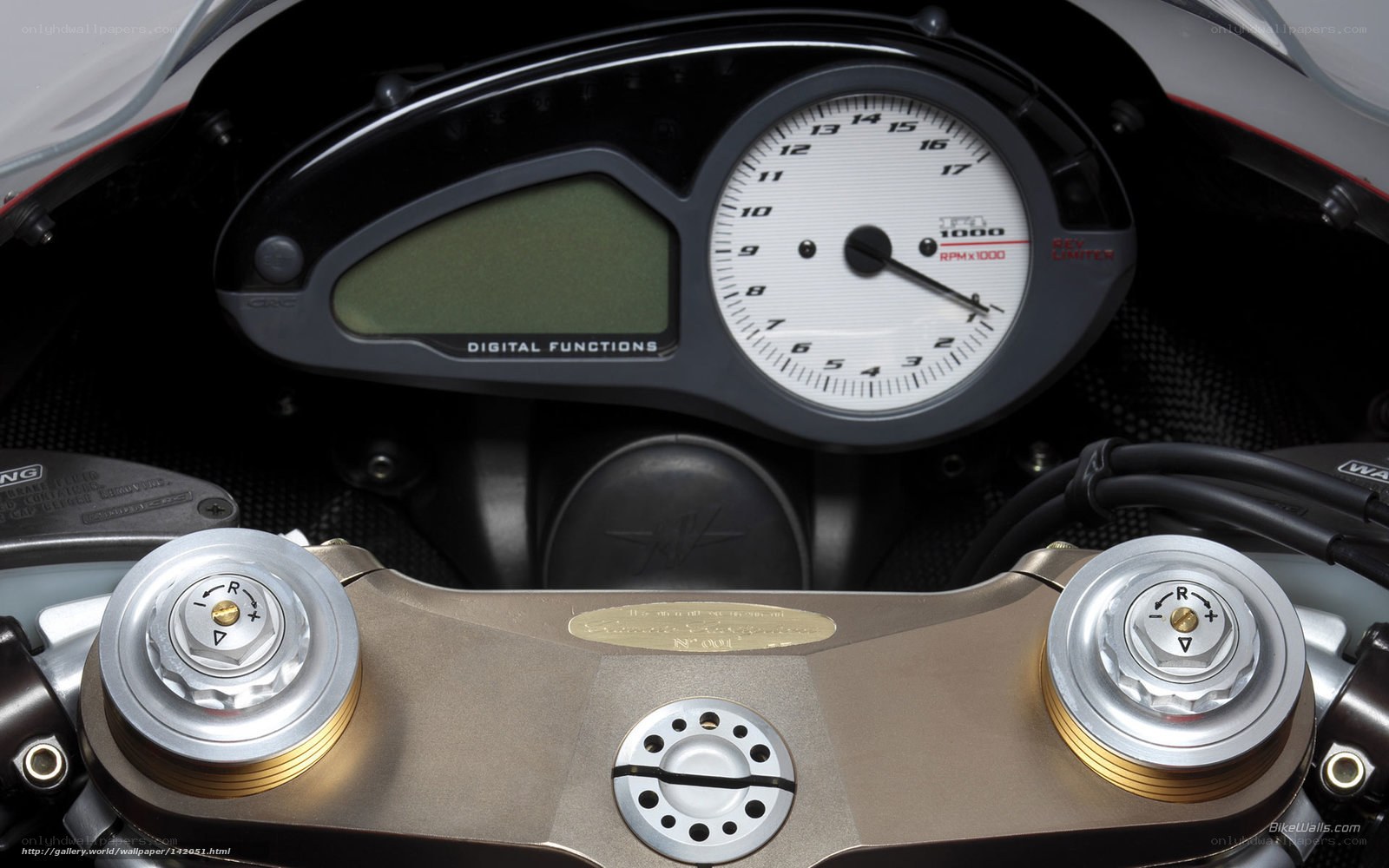 motorcycle dashboard close-up