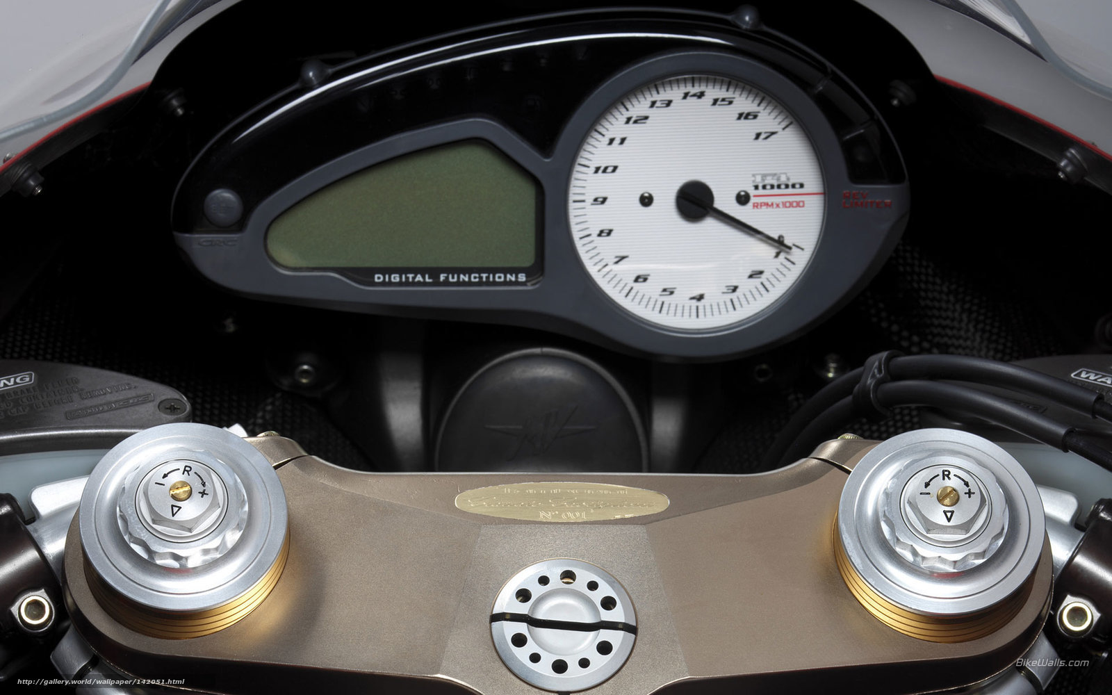 motorcycle dashboard close-up