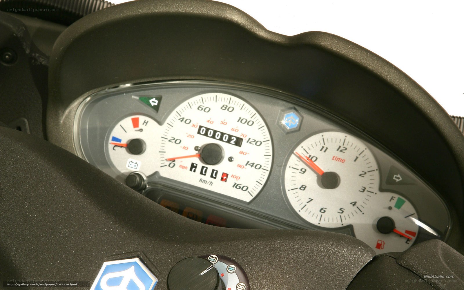 motorcycle dashboard close-up