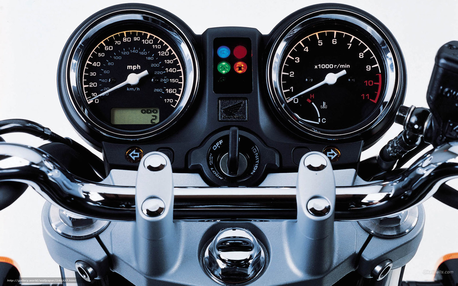 motorcycle dashboard close-up