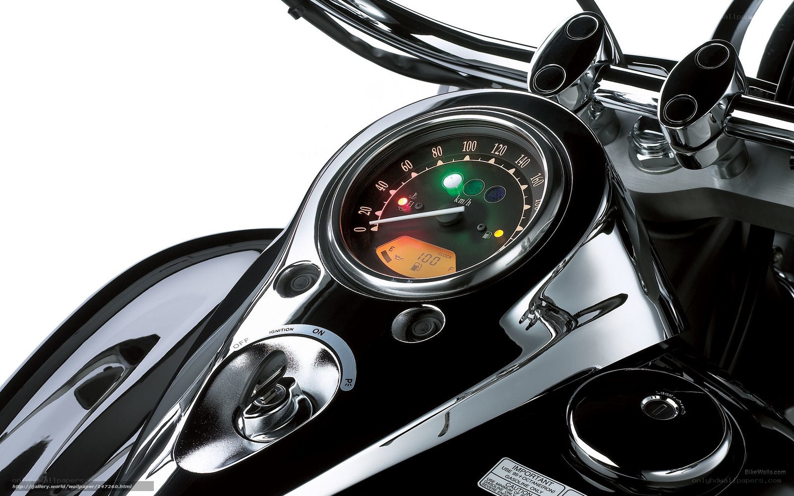 motorcycle dashboard close-up
