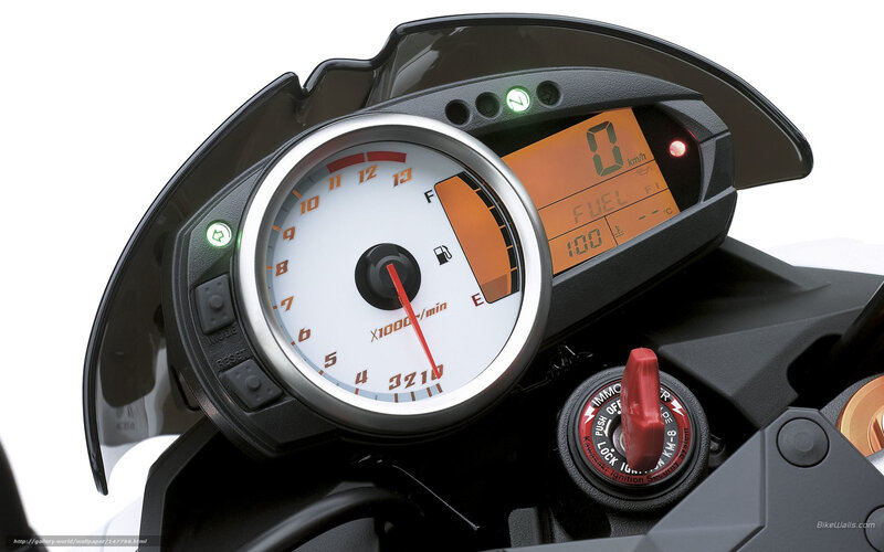 motorcycle dashboard close-up