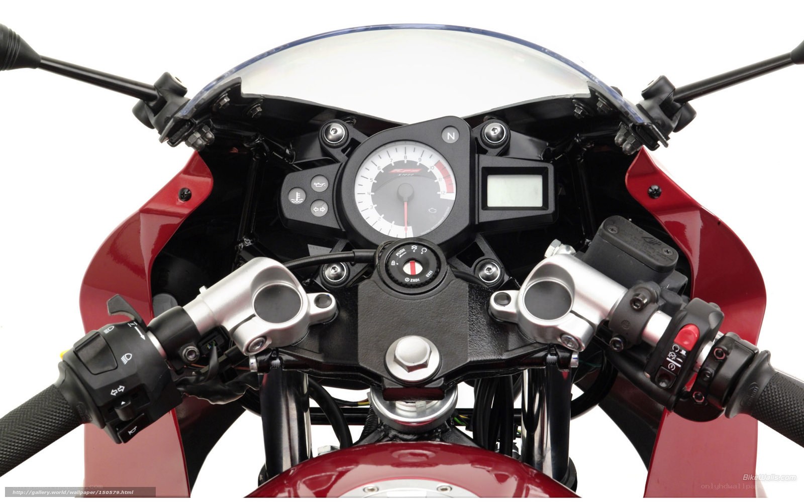 motorcycle dashboard close-up