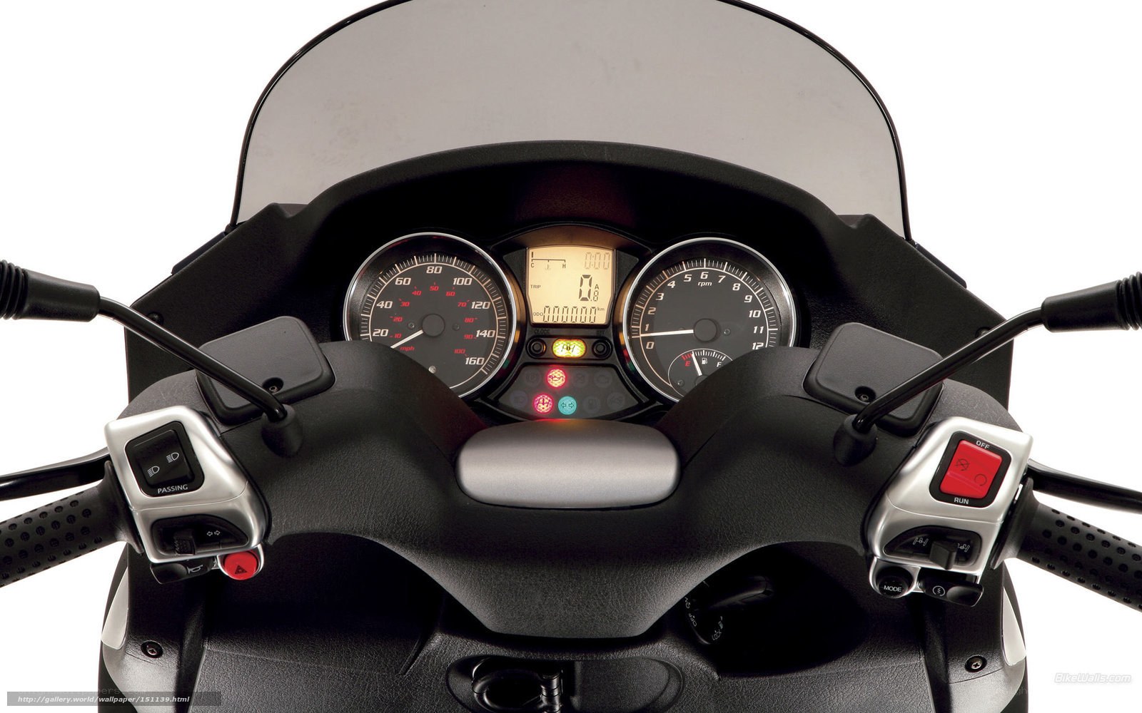 motorcycle dashboard close-up