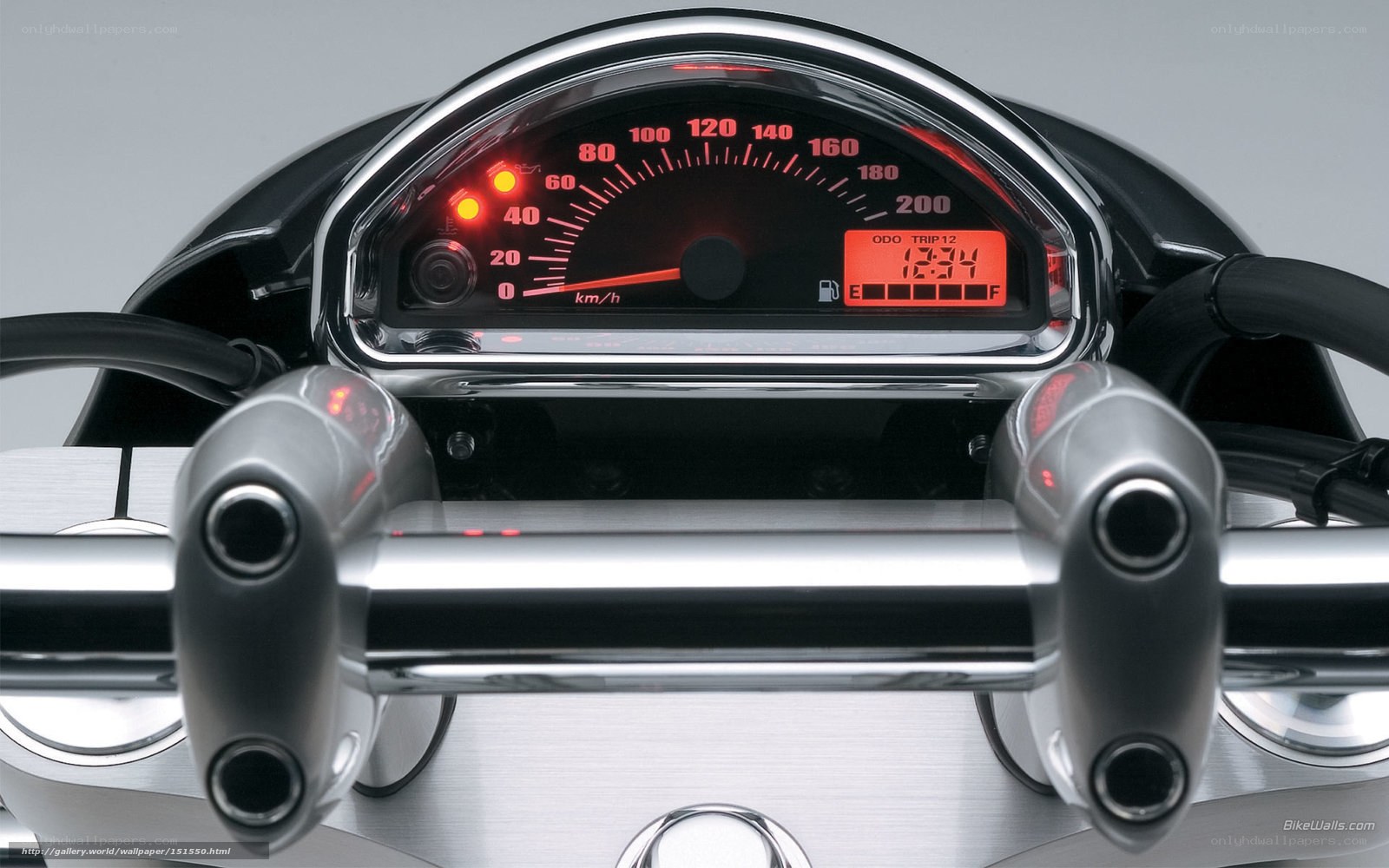 motorcycle dashboard close-up