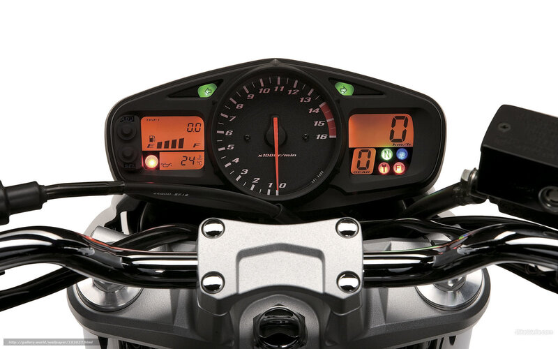 motorcycle dashboard close-up