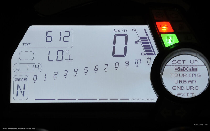 motorcycle dashboard display