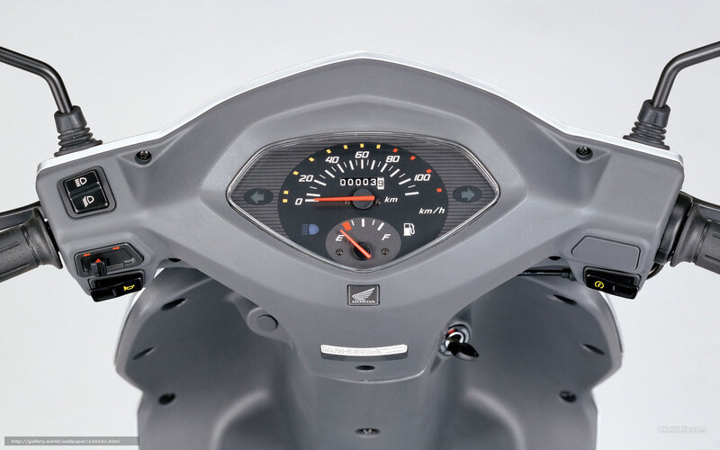 Motorcycle Dashboard — Gray