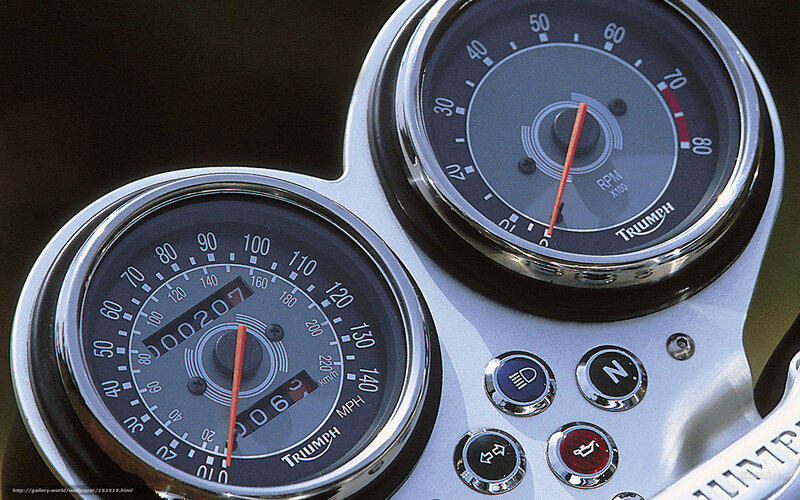 Motorcycle Dashboard — Silver, Neutral, Photograph, Speedometer, Tachometer