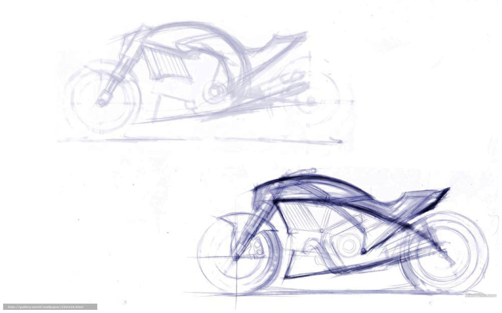 motorcycle design sketches