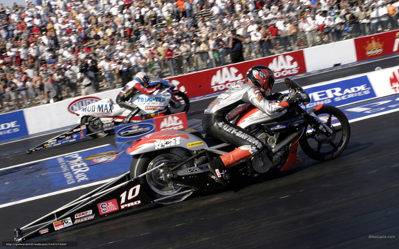 Motorcycle Drag Race