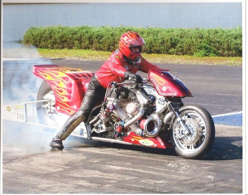 Motorcycle Drag Racer