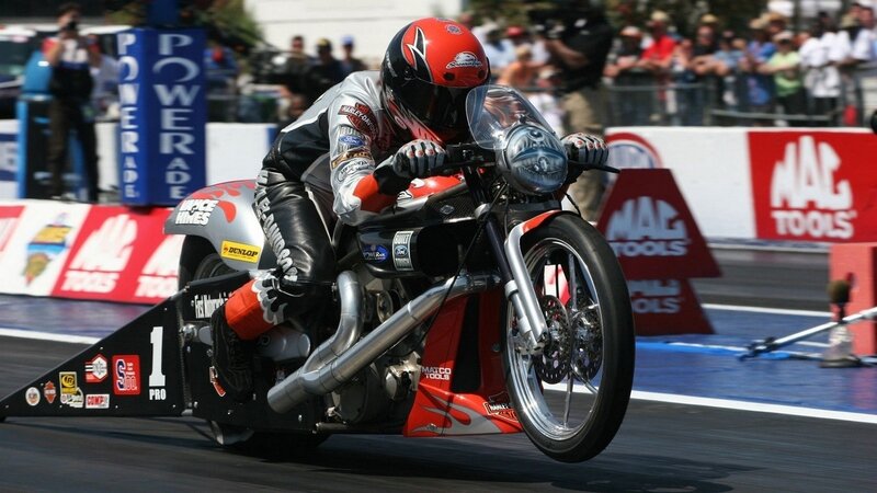 motorcycle drag racing