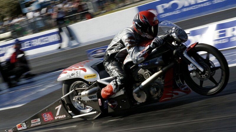 motorcycle drag racing