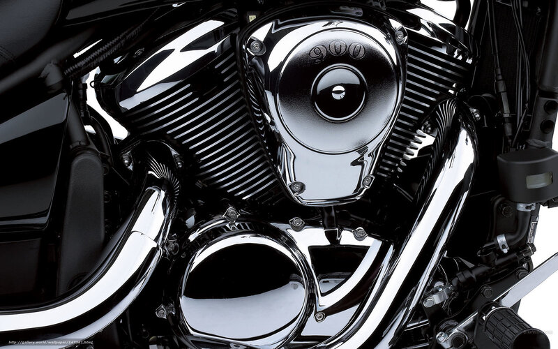 Motorcycle Engine — Black, Dramatic, Photograph