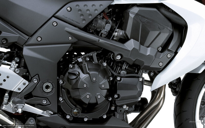 Motorcycle Engine — Black, Technical