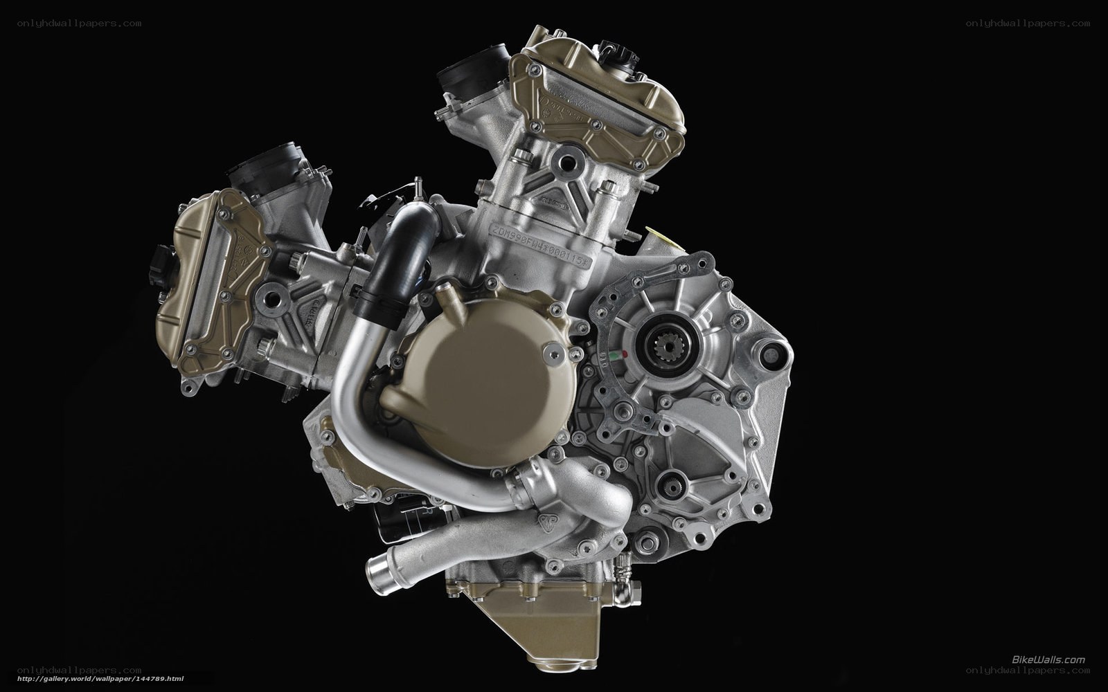 motorcycle engine close-up