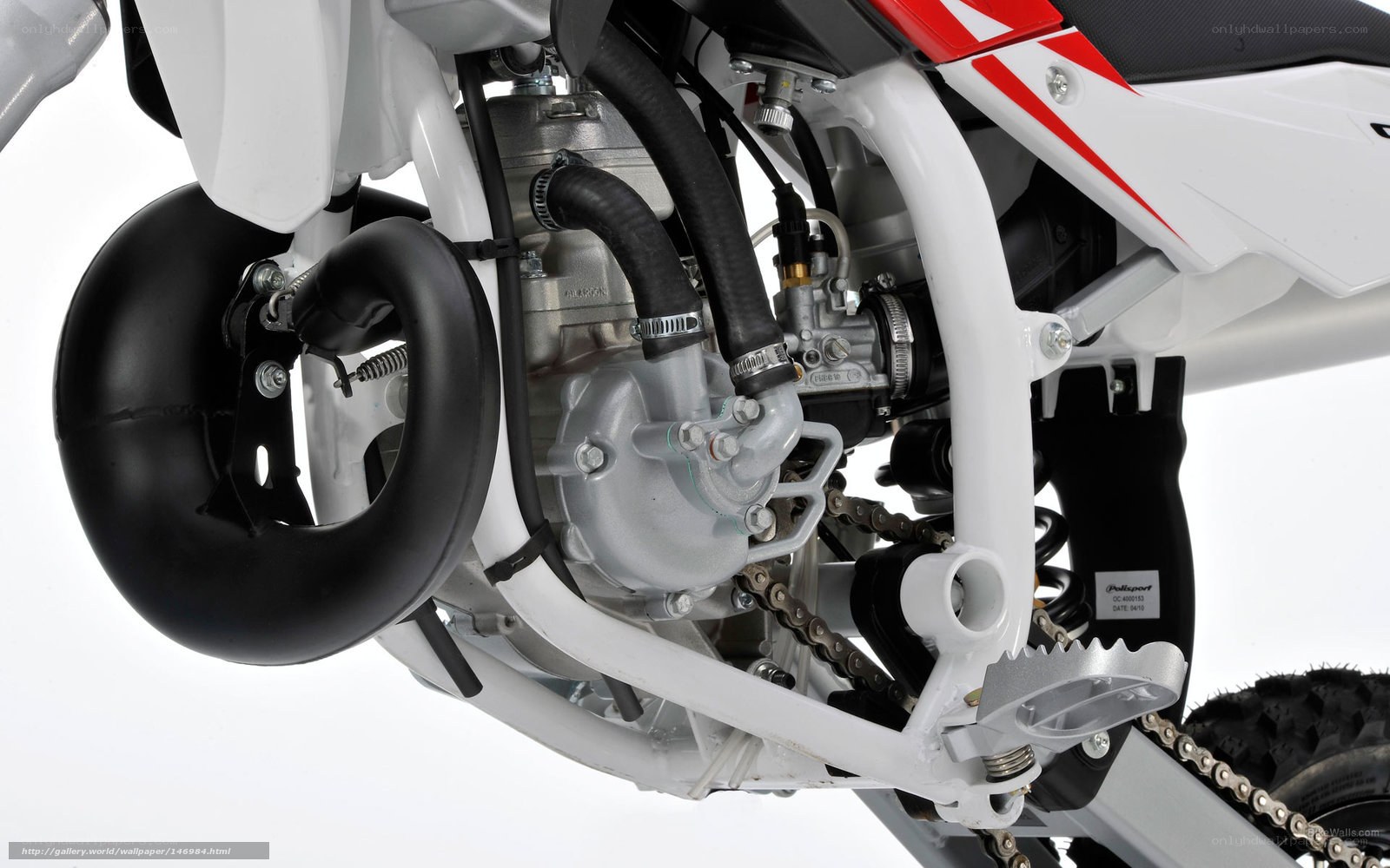 motorcycle engine close-up