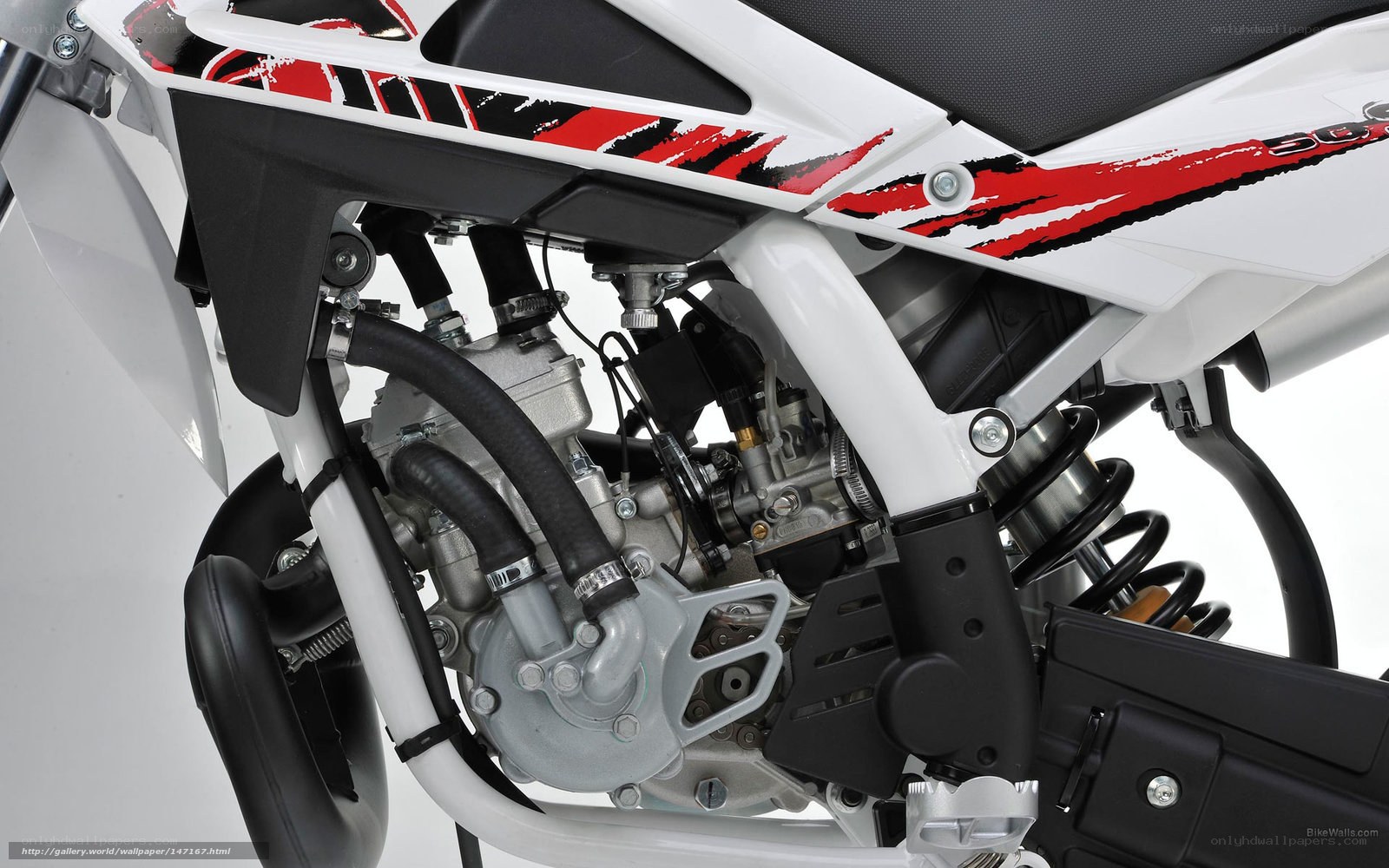 motorcycle engine close-up
