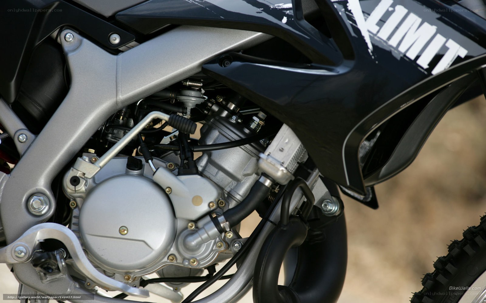 motorcycle engine close-up