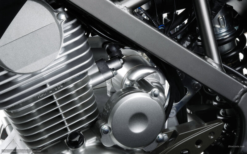 Motorcycle Engine Components — Silver, Mechanical