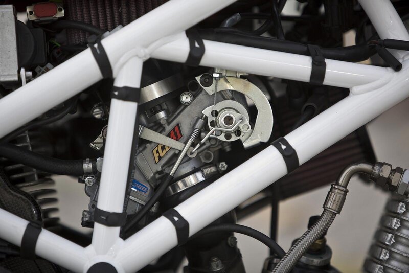 Motorcycle Engine Components — White, Technical