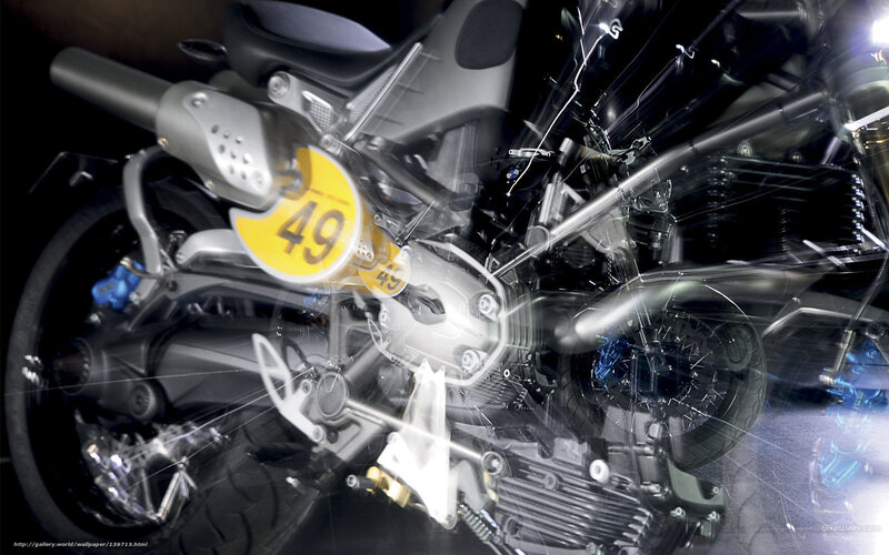 Motorcycle Engine Details — Black, Dramatic, Photograph