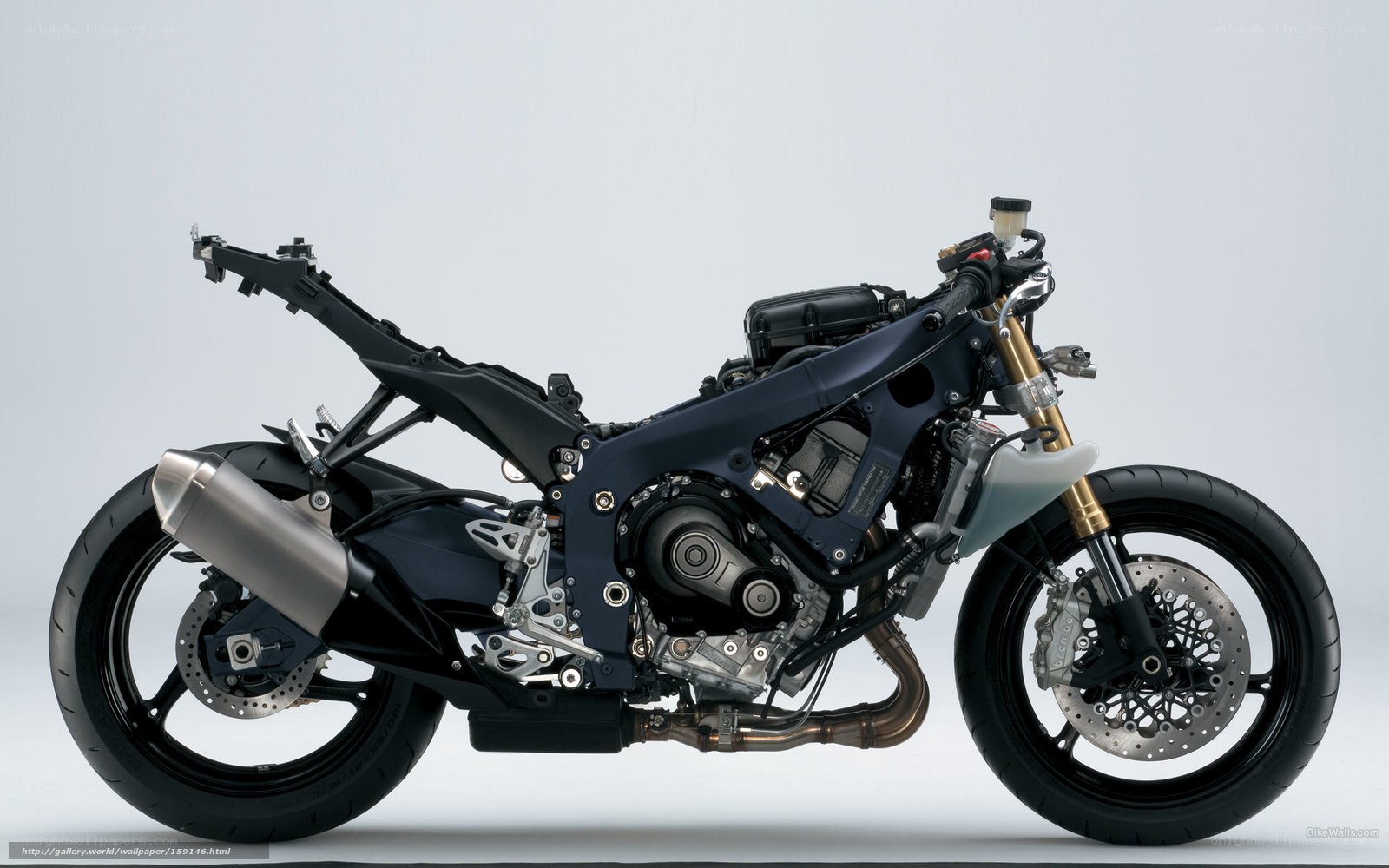 motorcycle engine frame