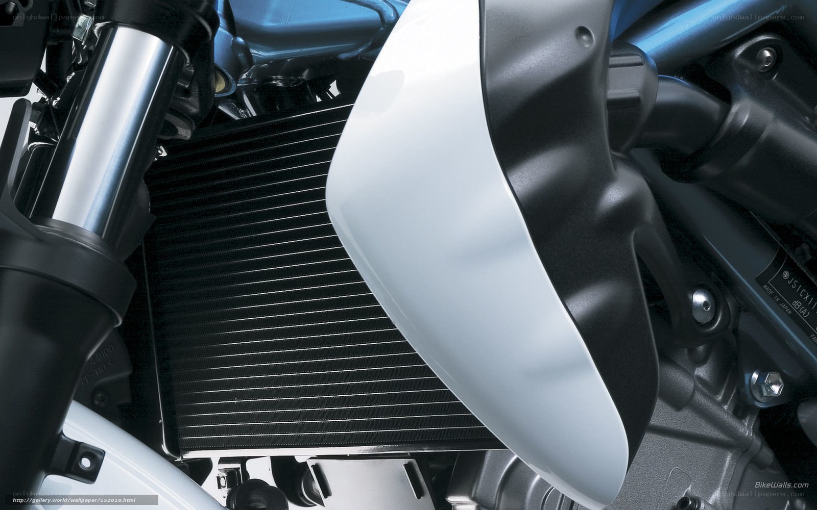 motorcycle engine radiator