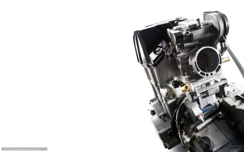 Motorcycle Engine — Silver, Neutral, Photograph, Carburetor, Wires