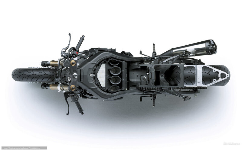 Motorcycle Engine View