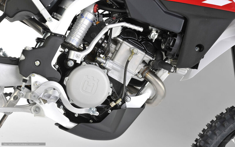 Motorcycle Engine — White, Technical