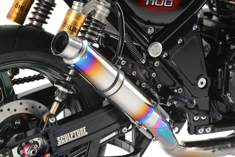 motorcycle exhaust and suspension