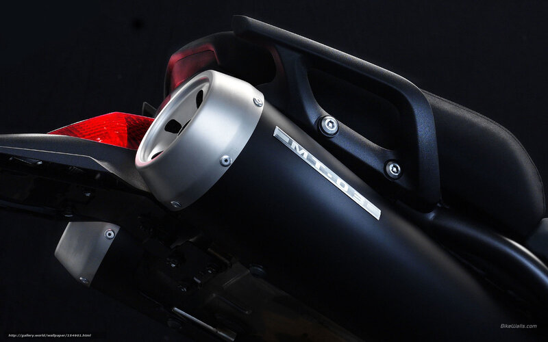 Motorcycle Exhaust — Black, Dramatic, Photograph
