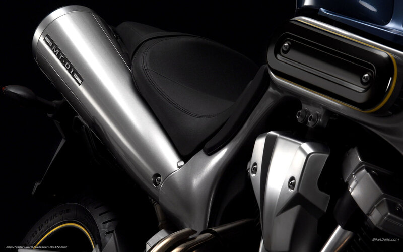 Motorcycle Exhaust — Black, Dramatic