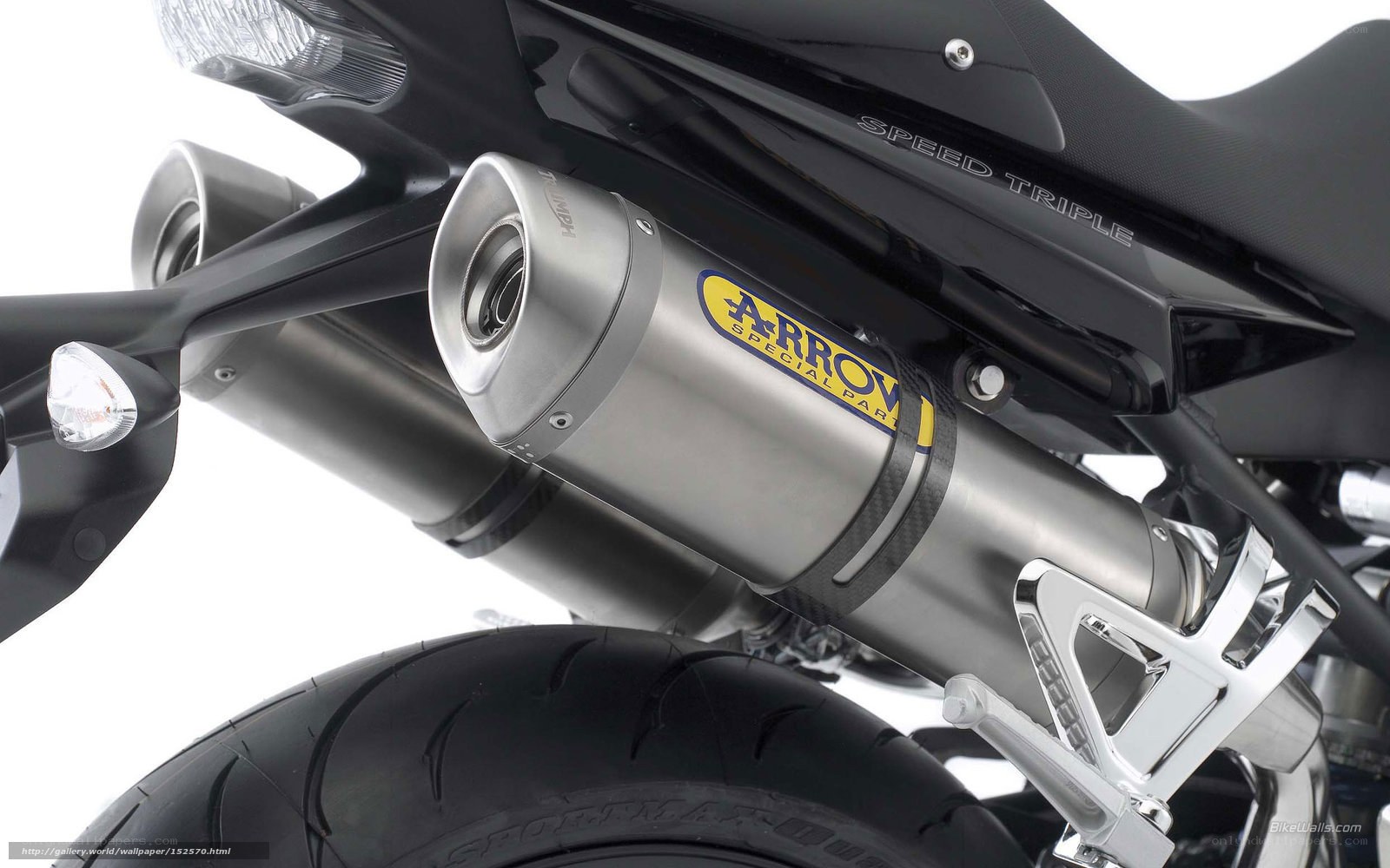 motorcycle exhaust close-up