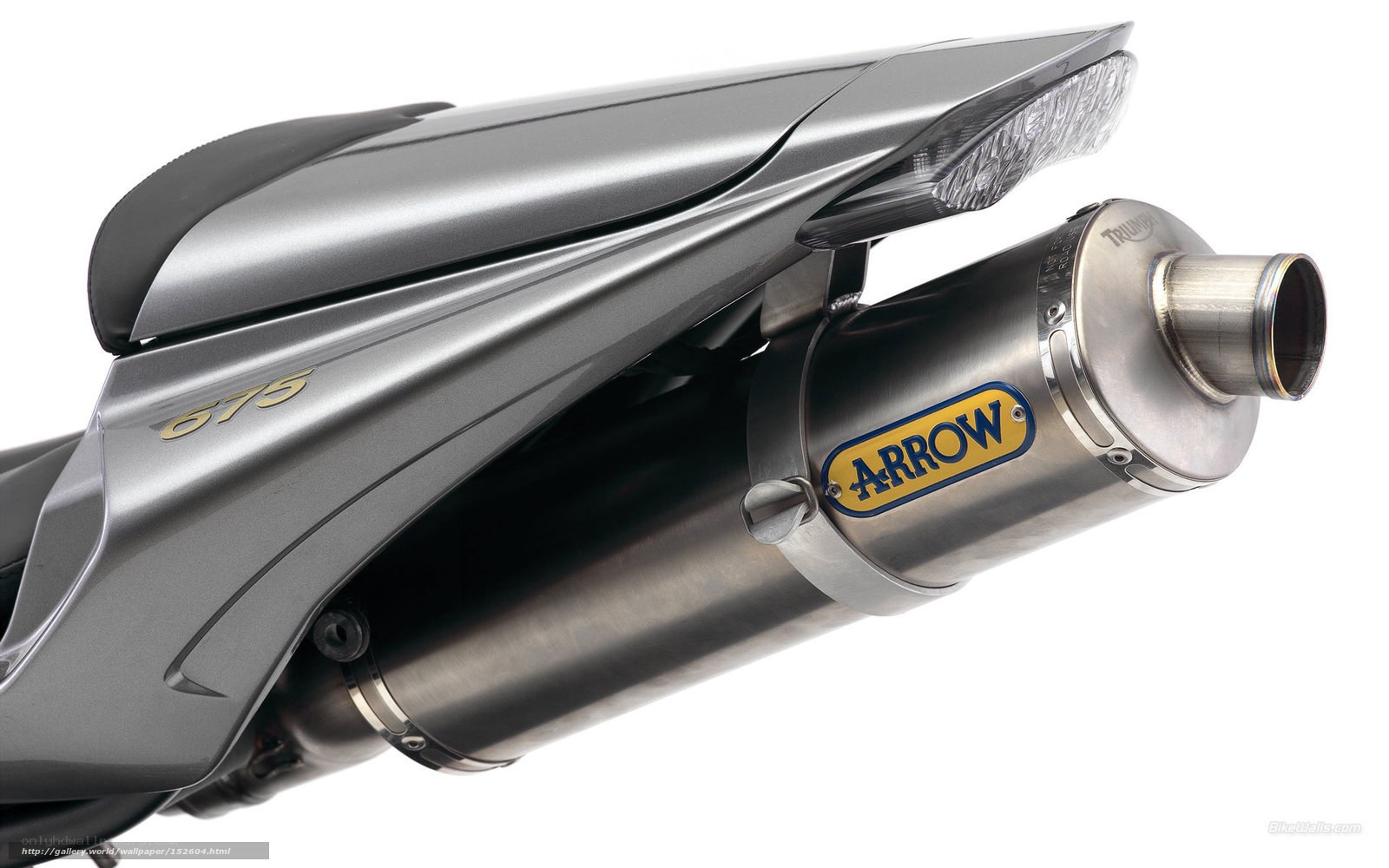 motorcycle exhaust close-up