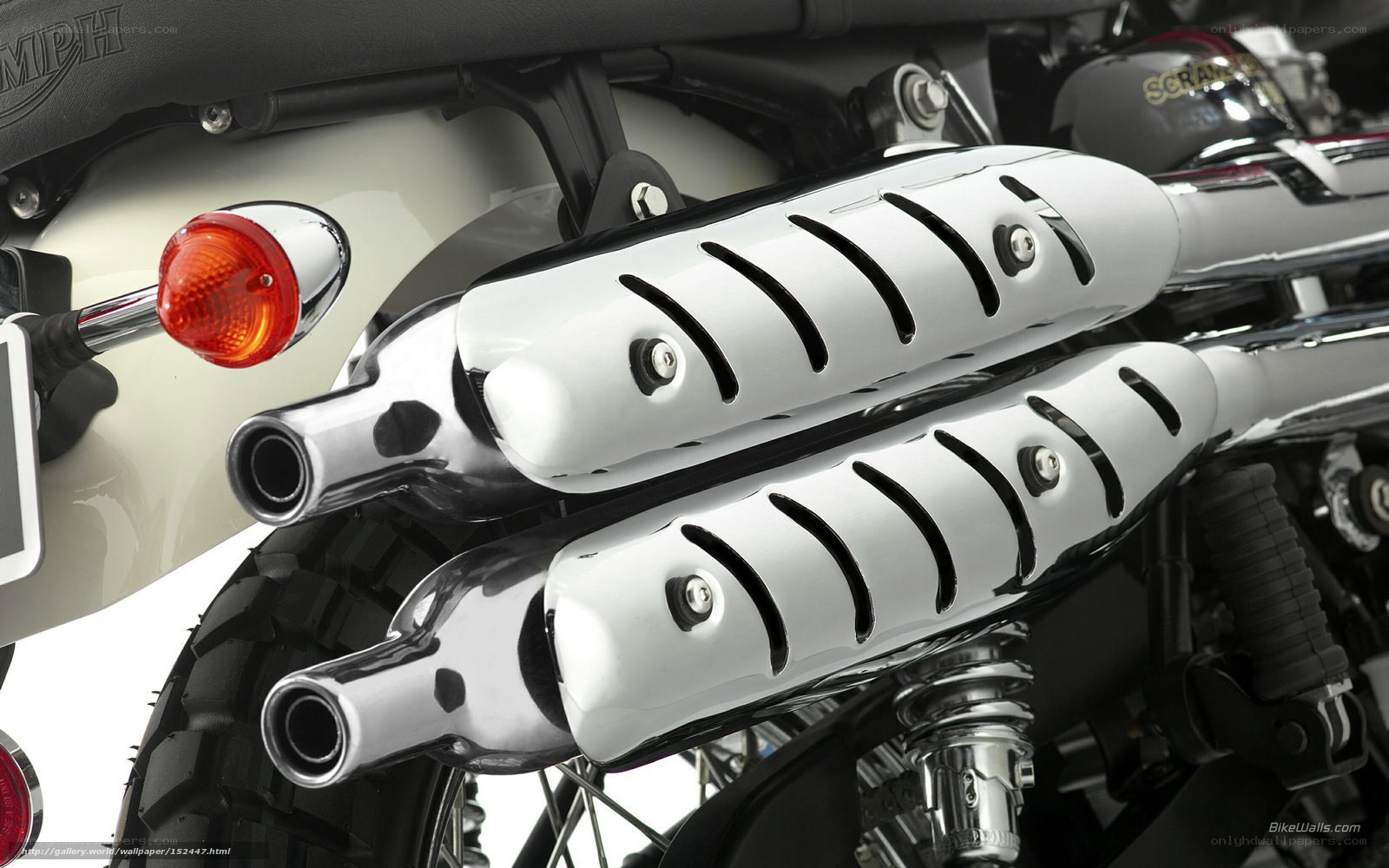 motorcycle exhaust pipes