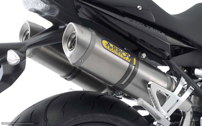 Motorcycle Exhaust System — Black, Neutral, Photograph