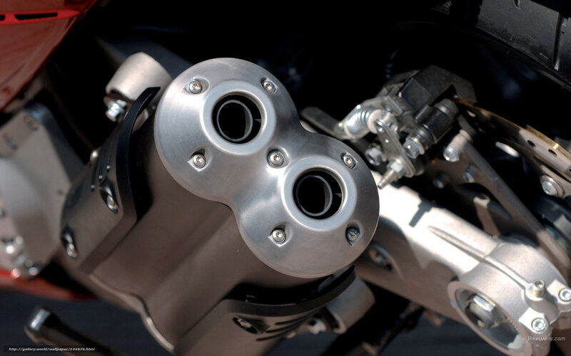 motorcycle exhaust system