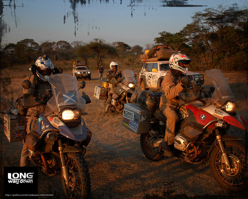 Motorcycle expedition in Africa