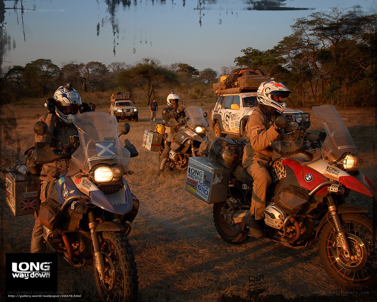 Motorcycle expedition in Africa