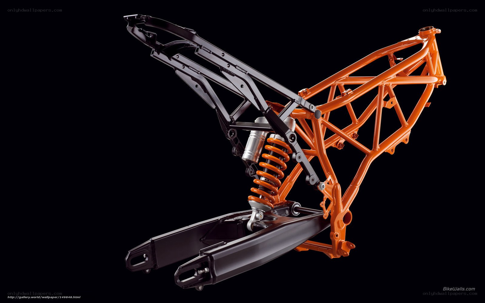 motorcycle frame components